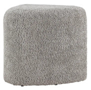 Peg puff Ø46cm grå.