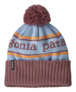 Patagonia K's Powder Town Beanie Park Stripe: Wispy Green
