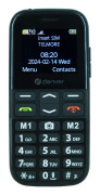 DENVER BAS-18600L - 4G feature phone - dual-SIM - microSD-kortplats - LCD-skärm - 128 x 160 pixlar - bakre kamera 0.08 MP