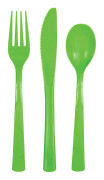 Plastbestick Limegrön