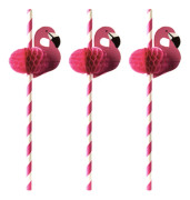 Papperssugrör Flamingos