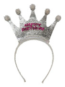 Diadem Happy Birthday med Krona