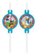Musse Pigg Sugrör 4-pack