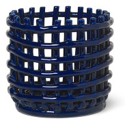 Ceramic Small Basket - / Ø 16 x H 14.5 cm - Hand-made - Ferm Living