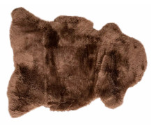 Shepherd of Sweden - Alma Fårskinn Långhårigt Fårskinn 100x60 cm Rusty Brown - Övriga möbeltillbehör - Brun