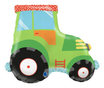 Folieballong Traktor
