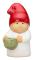 Rörstrand - Adventsbarn - Tomte 12,5 cm