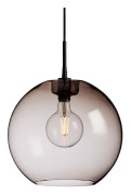 Belid - Gloria Pendat - Ø26 E27 Black/Smoked glass - Pendellampor - Joakim Fihn - Svart