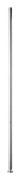 Stolpe h87 x Ø2 cm galvaniserat