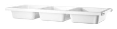 Skålplan b78 x d30 cm 1-pack 78x9x30 Vit