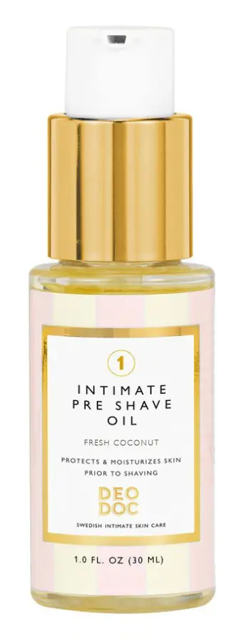 DeoDoc Pre-Shave Intimate Oil Fresh Coconut 30 ml