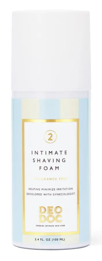 DeoDoc Intimate Shaving Foam Fragrance Free 100 ml