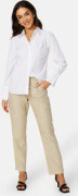 Pieces Bosella MW Ankle Pants White Pepper XS