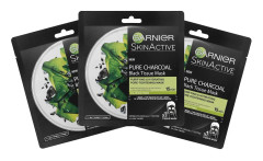 SkinActive Pure Charcoal Black Tissue Mask