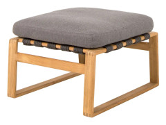 Cane-line, Endless Fotpall Teak Inkl. Grey Cane-Line Airtouch Dyna