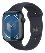 Apple Watch Series 9 (45mm) Aluminium Sport M/L Midnatt