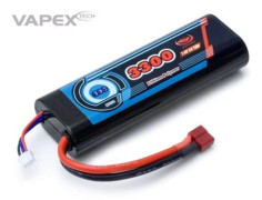 Li-Po Batteri 2S 7,4V 3300mAh 30C T-kontakt