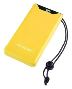Intenso F10000 - Strömförsörjningsbank - 10000 mAh - 20 Watt - 3 A - QC 3.0, Power Delivery 3.0 + PPS - 2 utdatakontakter (24 pin USB-C, USB typ A) -