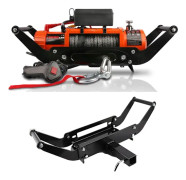 Universal Winchfäste Platta för 9000lbs‑13500lbs Kapacitet Vinschar Lastbilar ATV 4x4 Trailers