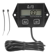 JUZ tidspåminnelse LCD Motorcykel Varvräknare Timräknare 2/4 Stroke för Universal Bensinmotor för 7544795981036