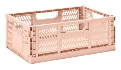 3 Sprouts Modern fällbar låda storlek L, Clay