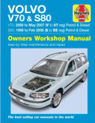 Volvo V70 / S80 Petrol & Diesel (98 - 07) Haynes Repair Manual (häftad, eng)