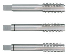 Die - snurrande munstycke - Ruko kran - 230180 - Set med 3 machos för roscar a mano M DIN 352 HSS, riktad (M18)
