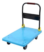 Plattformshandtruck, Hög lastkapacitet, Hållbart material,Blå