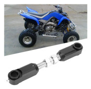 3-delad ATV-sänkningssats i aluminiumlegering Ersättning för Raptor YFM350 YFM660R YFM700 Svart
