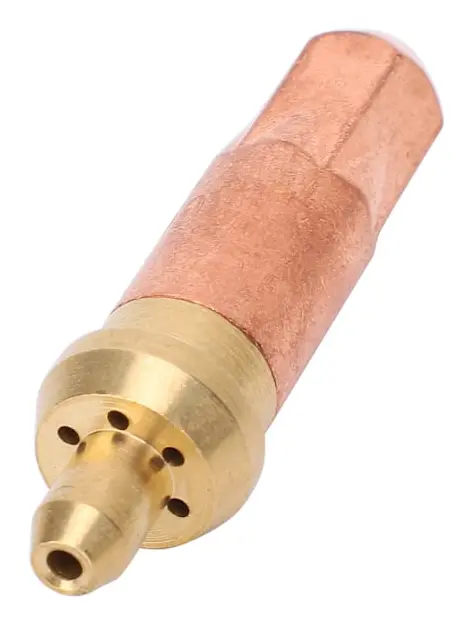 10 st Gasbrännarmunstycke Spets Propan Acetylen Maskinhylsa Typ Pistolsvans G01‑1002#