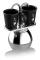 Bialetti 0007310, Mokabryggare, Silver, Gjuten aluminium, Stål, Termoplast, 1 styck, Italien