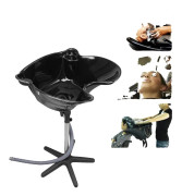 Bärbart Schampo-Basin, Höjdjusterbart, Robust Design, Lätt Montering