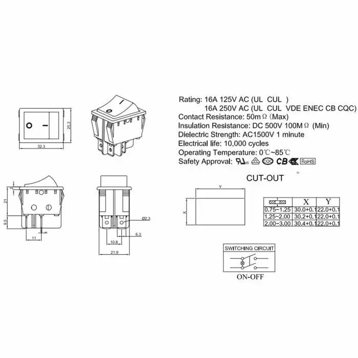 Clyxgs switch - D1058
