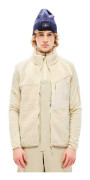 The Mountain Studio Soft Wool Pile Väst Beige S Man