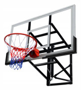Stort Basketbollmål med Konstruktion - 140 x 80 cm