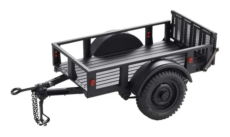 FMS FCX18 Utility Trailer B - Svart