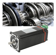 Integrerad Servomotor 3Nm Aluminiumlegering Sluten Slingstegsmotor med 3D-skrivarförare 20-48VDC