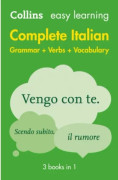 Easy Learning Italian Complete Grammar, Verbs and Vocabulary (3 books in 1)