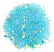 Blandade Nagelkonst Dekoration Glitter Metall Mini Pärlor Manikyr Nagel DIY Tillbehör 04