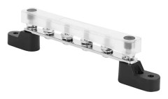6-stift Bussbar Elektrisk Terminal Kopplingsplint 100 Amp 12~48 V