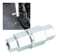 Motorcykel Hexaxelverktyg Framhjul Navaxel Spindeluttag 17mm 19mm 22mm 24mm för Cyklar