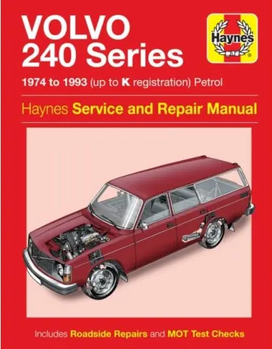 Volvo 240 Series Petrol (74 - 93) Haynes Repair Manual