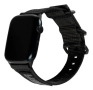 Urban Armor Gear 194001114032, Rem, Smartwatch, Svart, grafit, Apple, Watch 45/44/42mm, Nylon