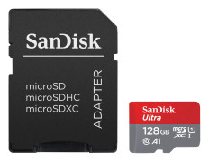 SanDisk Ultra microSDXC Class 10 UHS-I 100MB/s A1 128GB