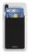 Deltaco Adhesive Credit Card Holder - Black