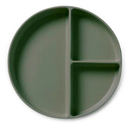 Nuuroo Mingo divided plate - Dusty Green