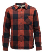 Black Diamond M Project Lined Flannel Iron Red/Black