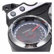 12V Motorcykel LCD-mätare Hastighetsmätare Varvräknare Växel Körsträcka Display Passar för Suzuki EN125-3F EN150 12-16