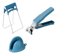 Kitchen Potholder, Stainless Steel Bowl Clip, Anti-scalding Bowl Clip, Anti-hot Kitchen Utensil Set for Microwave Bowl Holder