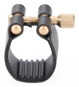 YUI Klarinettligatur PU Ligaturfäste med plastlock för Bakelit Klarinett Munstycke Hard 7429604360854
